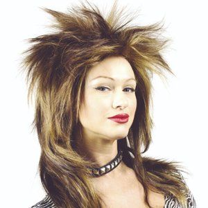 1980's Tina Turner Style Punky Wig